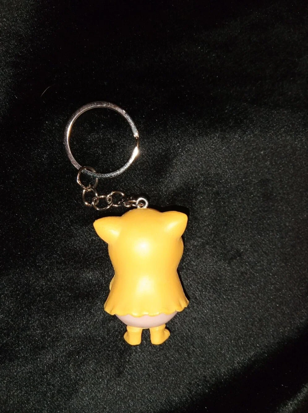 Keychain: Cute Yellow Raincoat Piglet Keychain